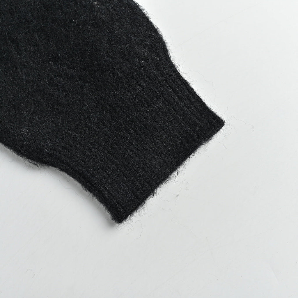 SAINT LAURENT Script Logo Crew-Neck Sweater
