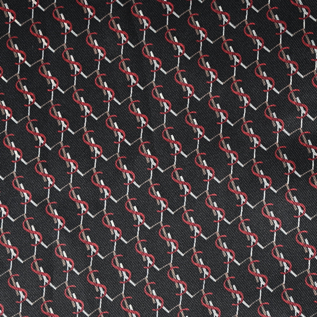 SAINT LAURENT All-Over Monogram Long-Sleeve Shirt