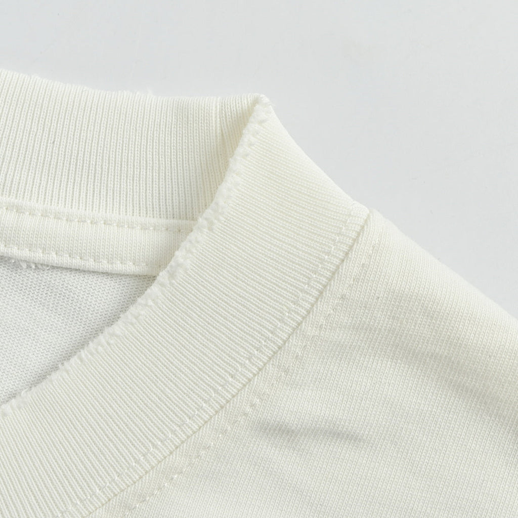 SAINT LAURENT Short-Sleeve Logo T-Shirt with Decorative Details