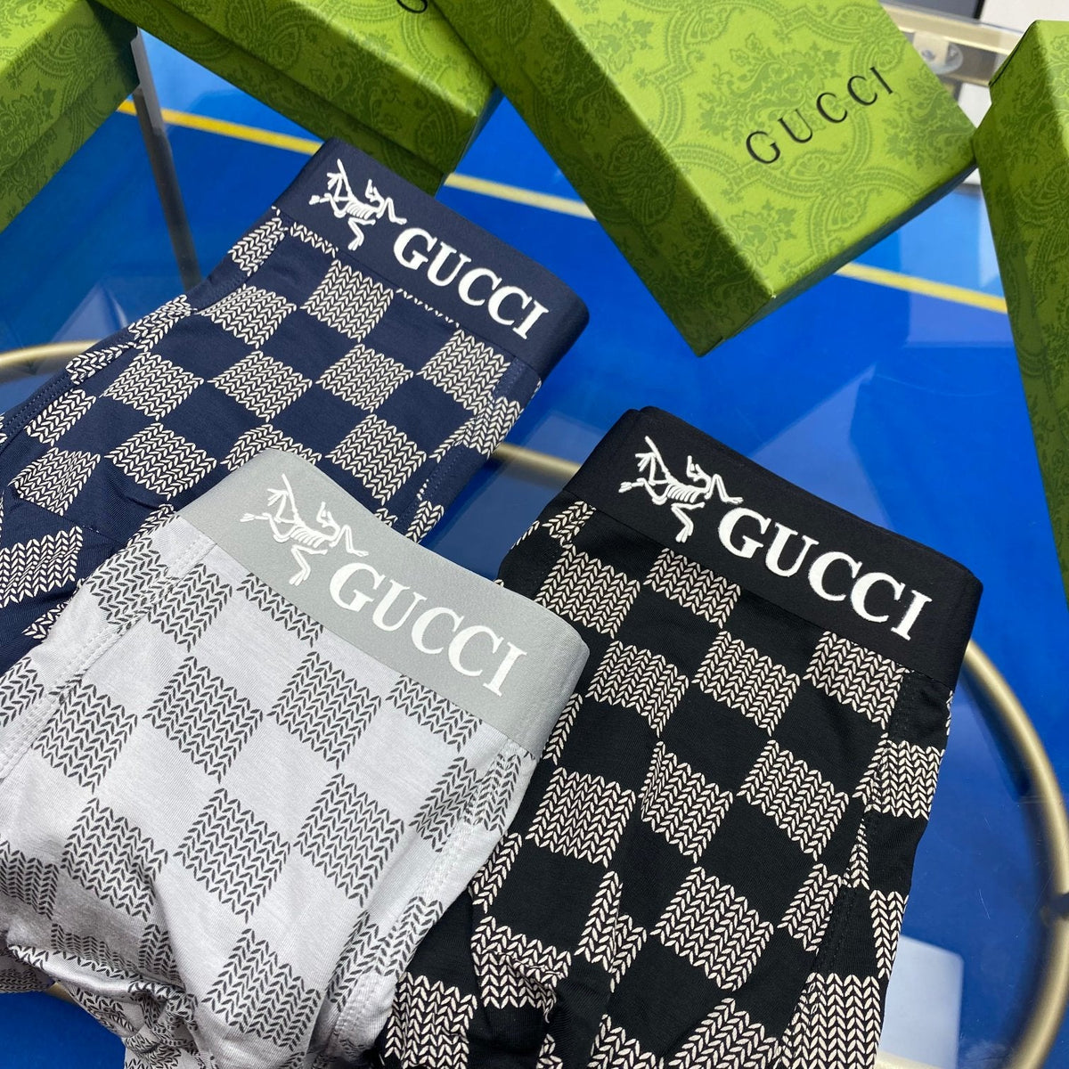 Gucci Men’s Boxer Briefs 3-Pack - Image 2