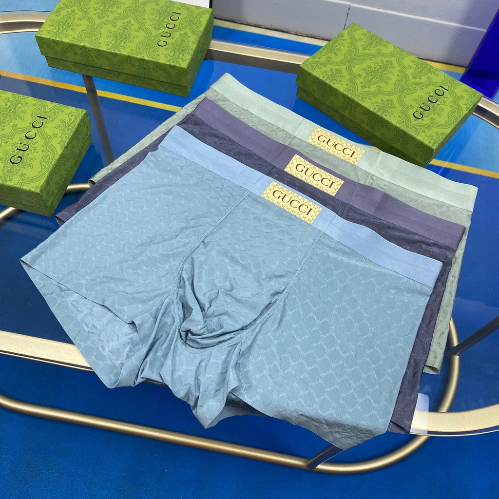 Gucci Ice Silk Men’s Boxer Briefs 3-Pack - Image 2