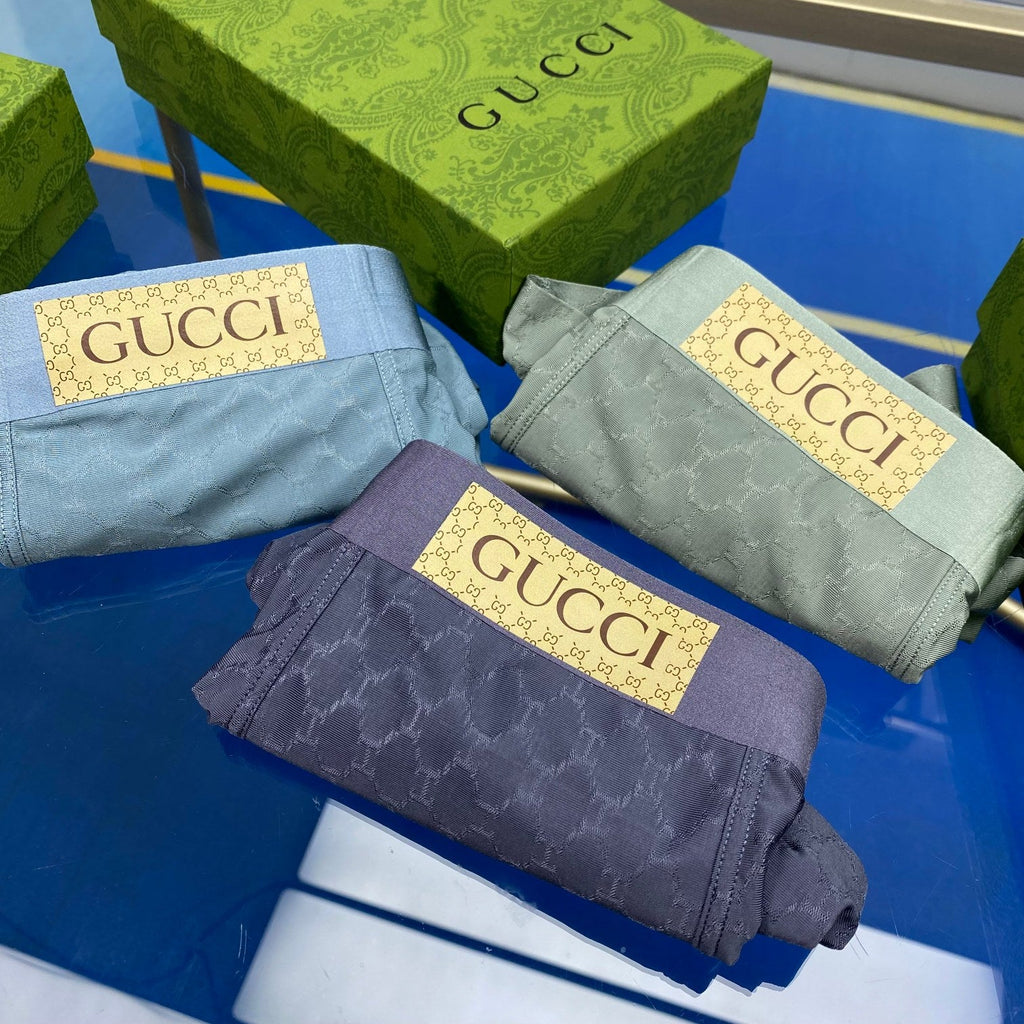 Gucci Ice Silk Men’s Boxer Briefs 3-Pack - Image 3