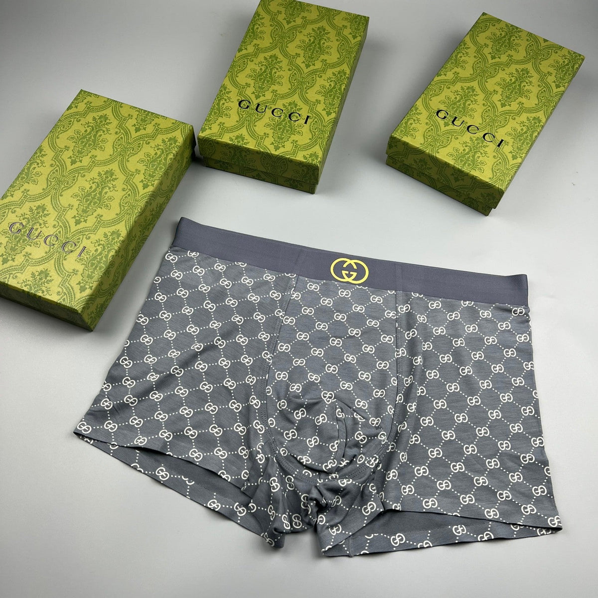 Gucci Modal Men’s Boxer Briefs 3-Pack - Image 1