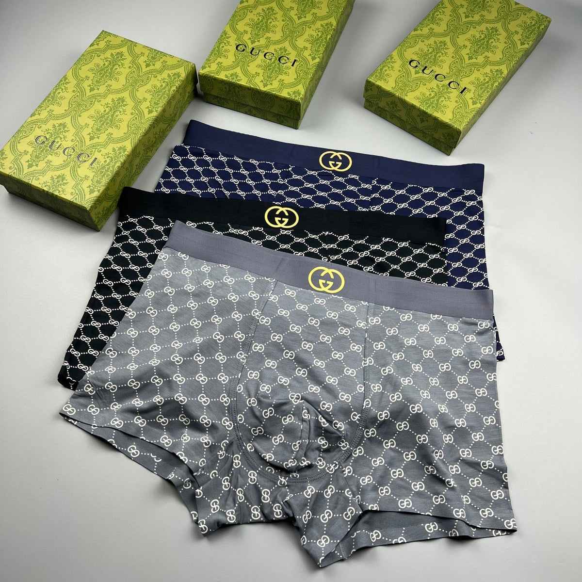 Gucci Modal Men’s Boxer Briefs 3-Pack - Image 6