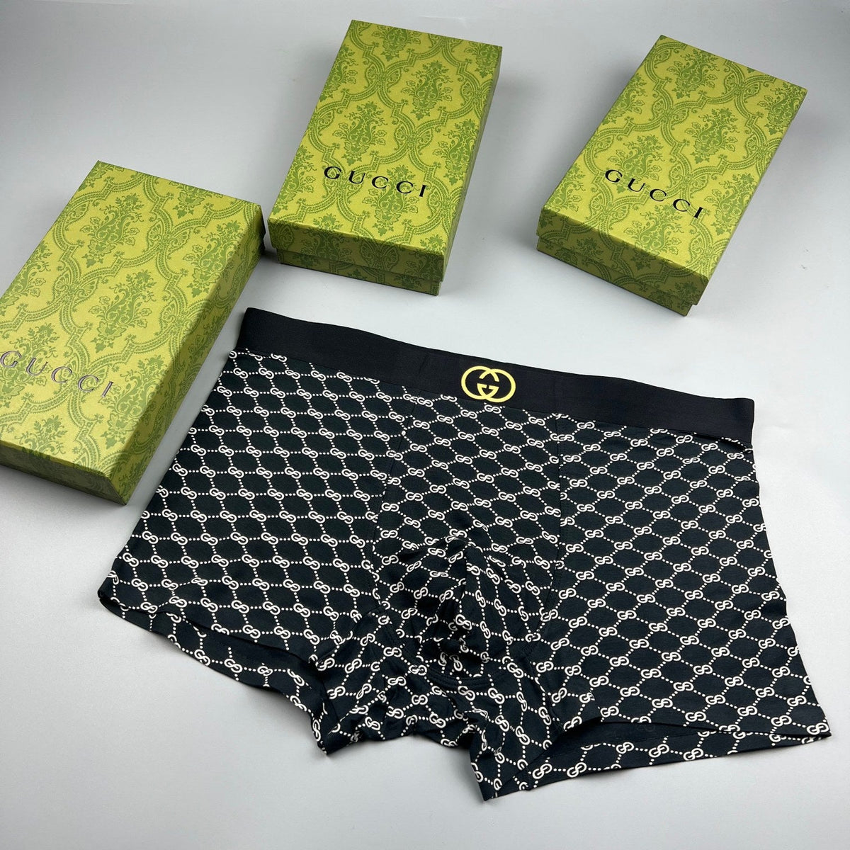 Gucci Modal Men’s Boxer Briefs 3-Pack - Image 2