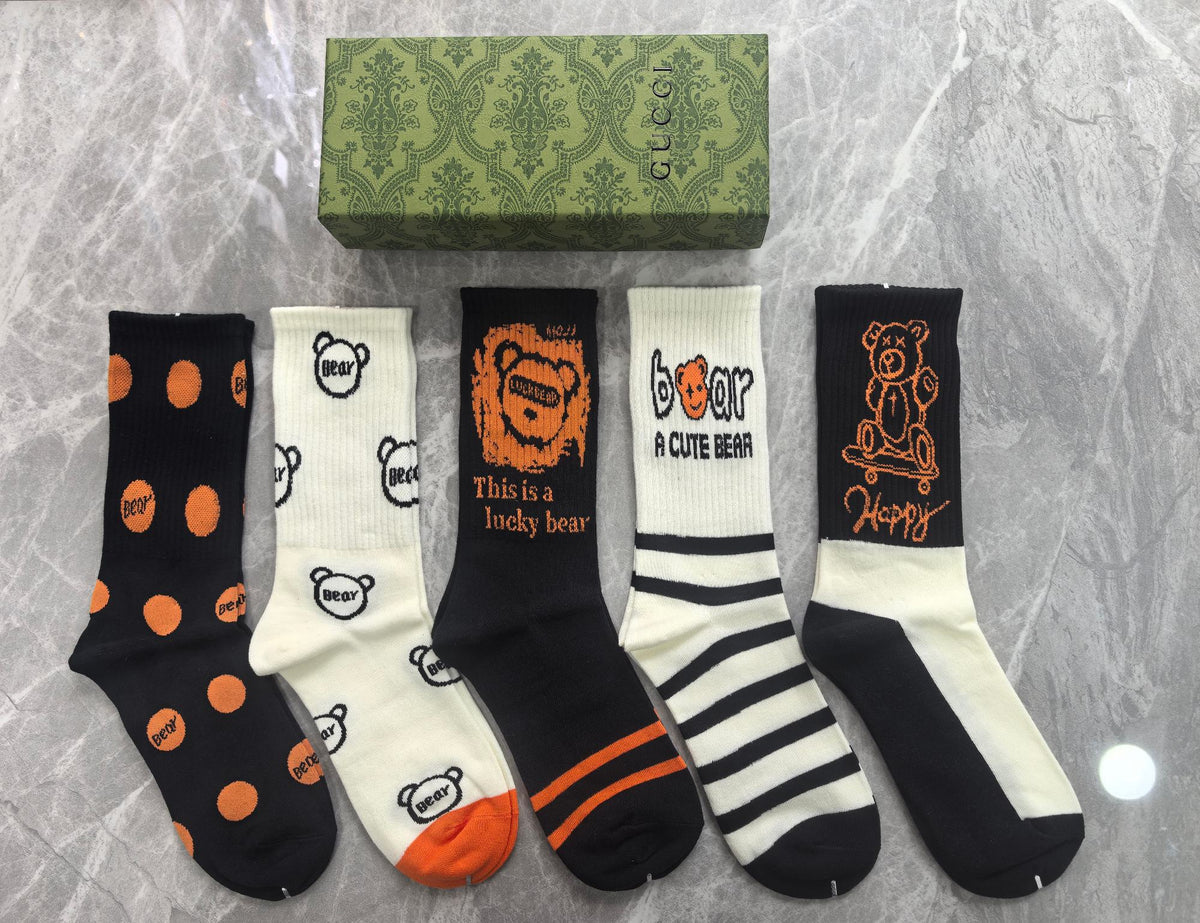Gucci Cotton Men’s Essentials 5-Pack - Image 1