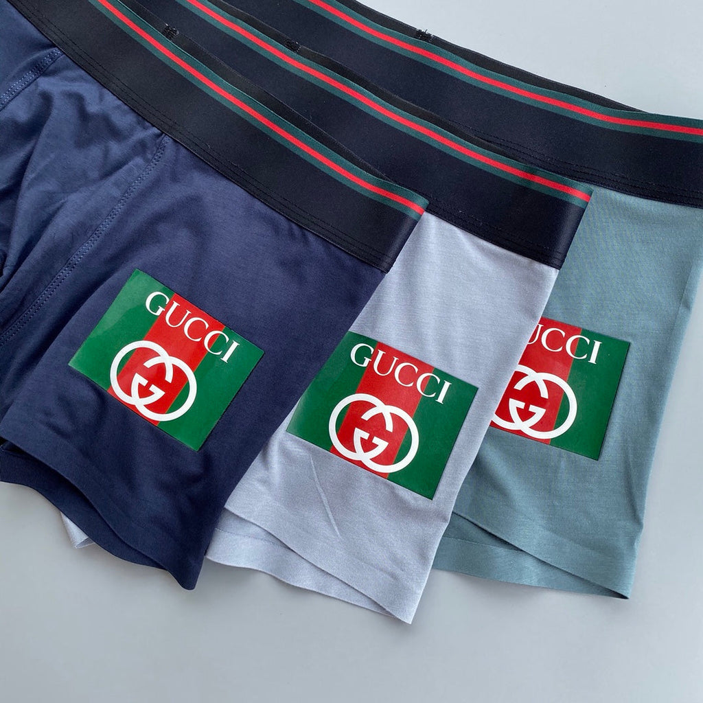 Gucci Modal Crew Socks 3-Pack - Image 3