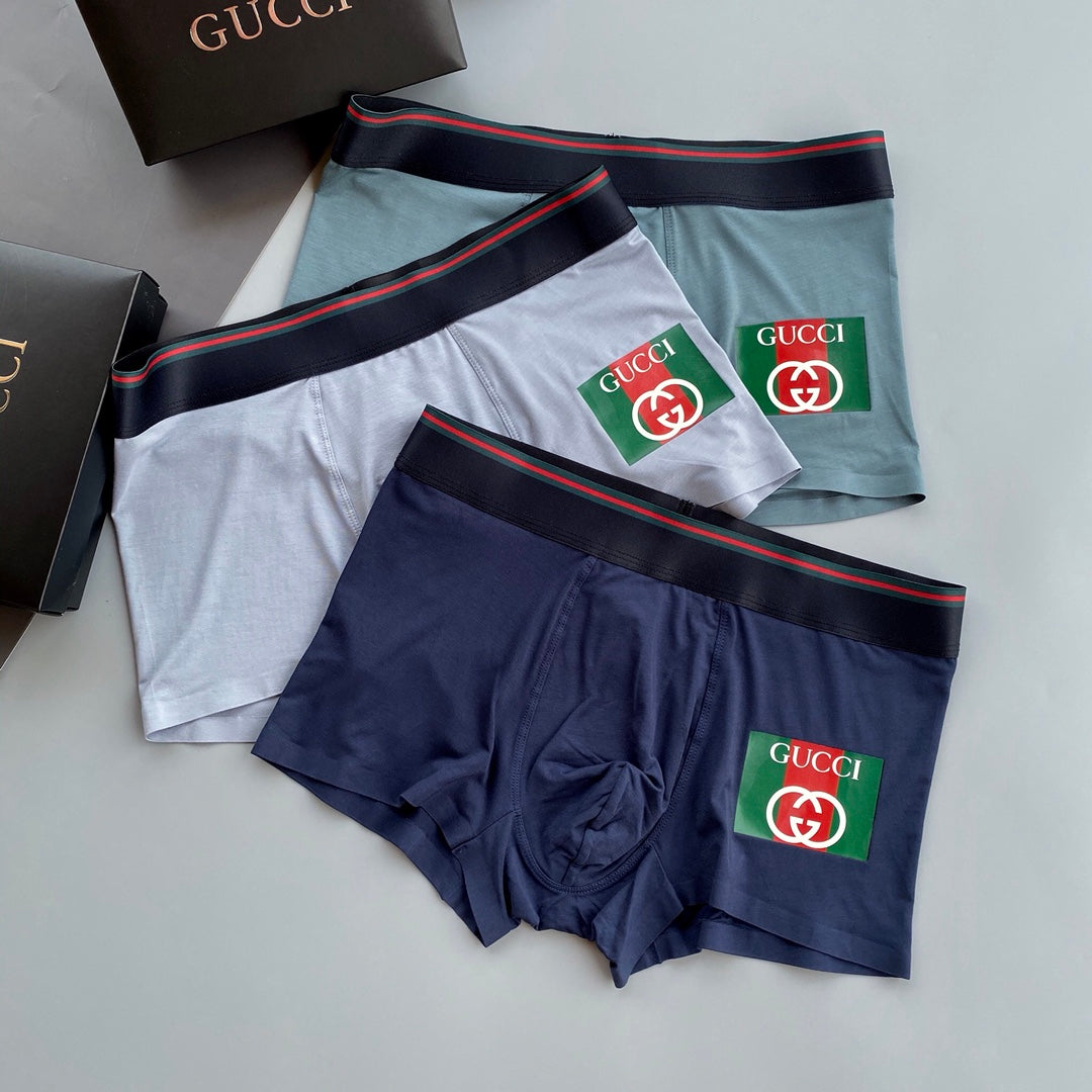 Gucci Modal Crew Socks 3-Pack - Image 1