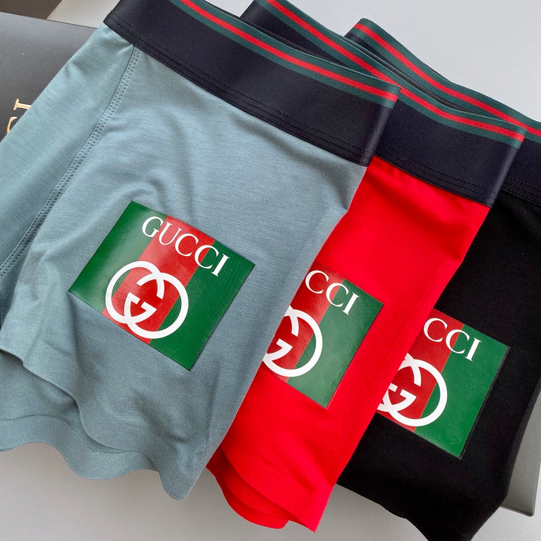 Gucci Modal Men’s Boxer Briefs 3-Pack - Image 2