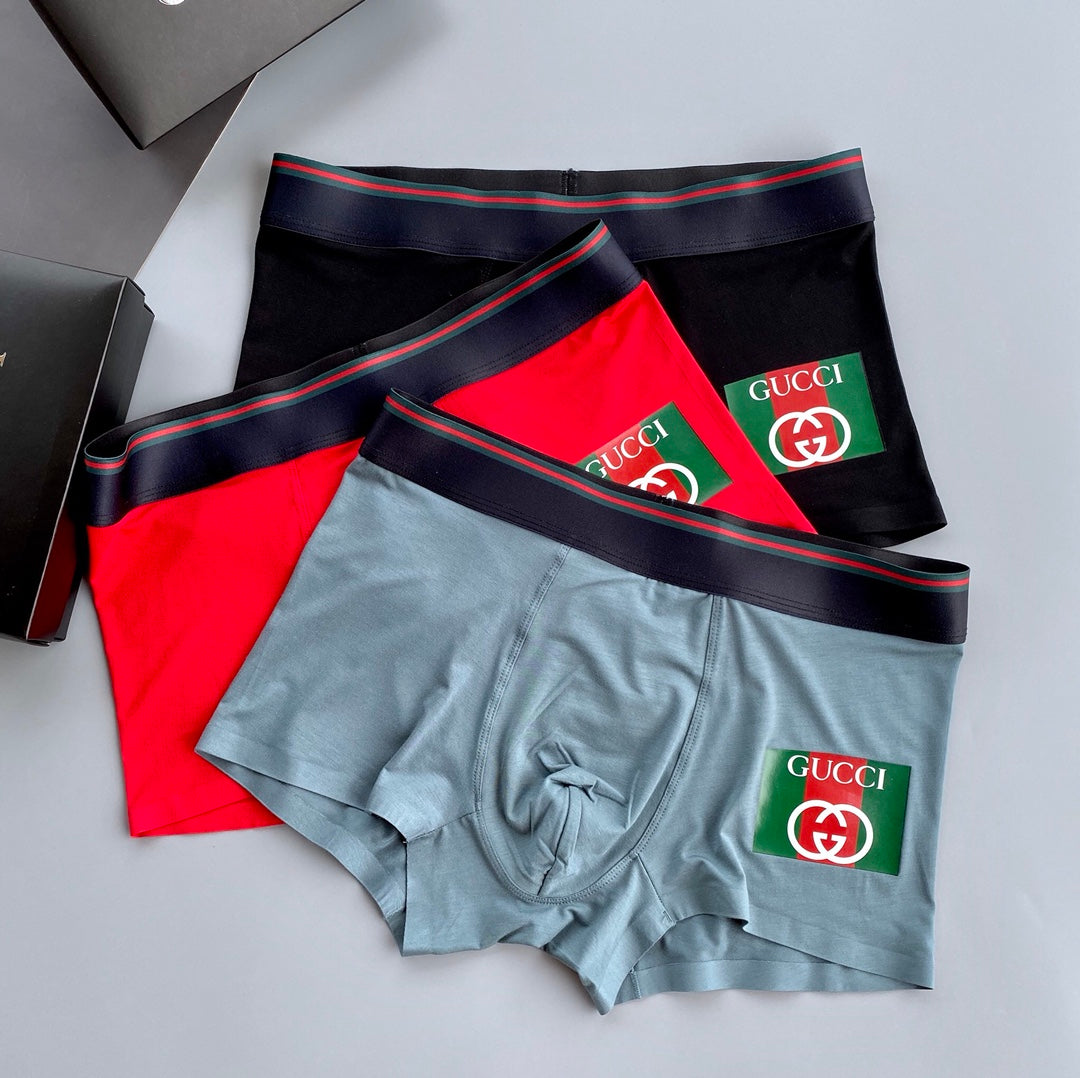 Gucci Modal Men’s Boxer Briefs 3-Pack - Image 3
