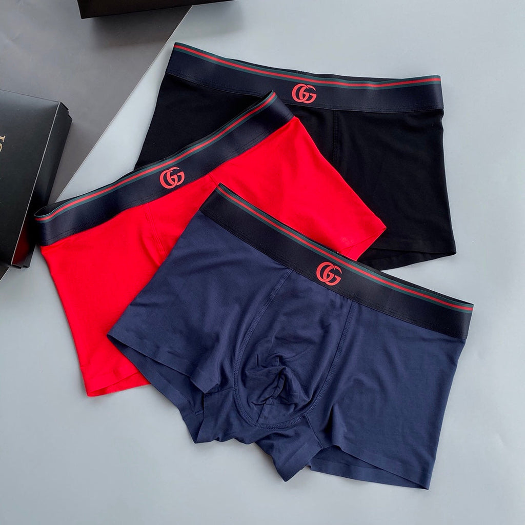 Gucci Modal Men’s Boxer Briefs 3-Pack - Image 3