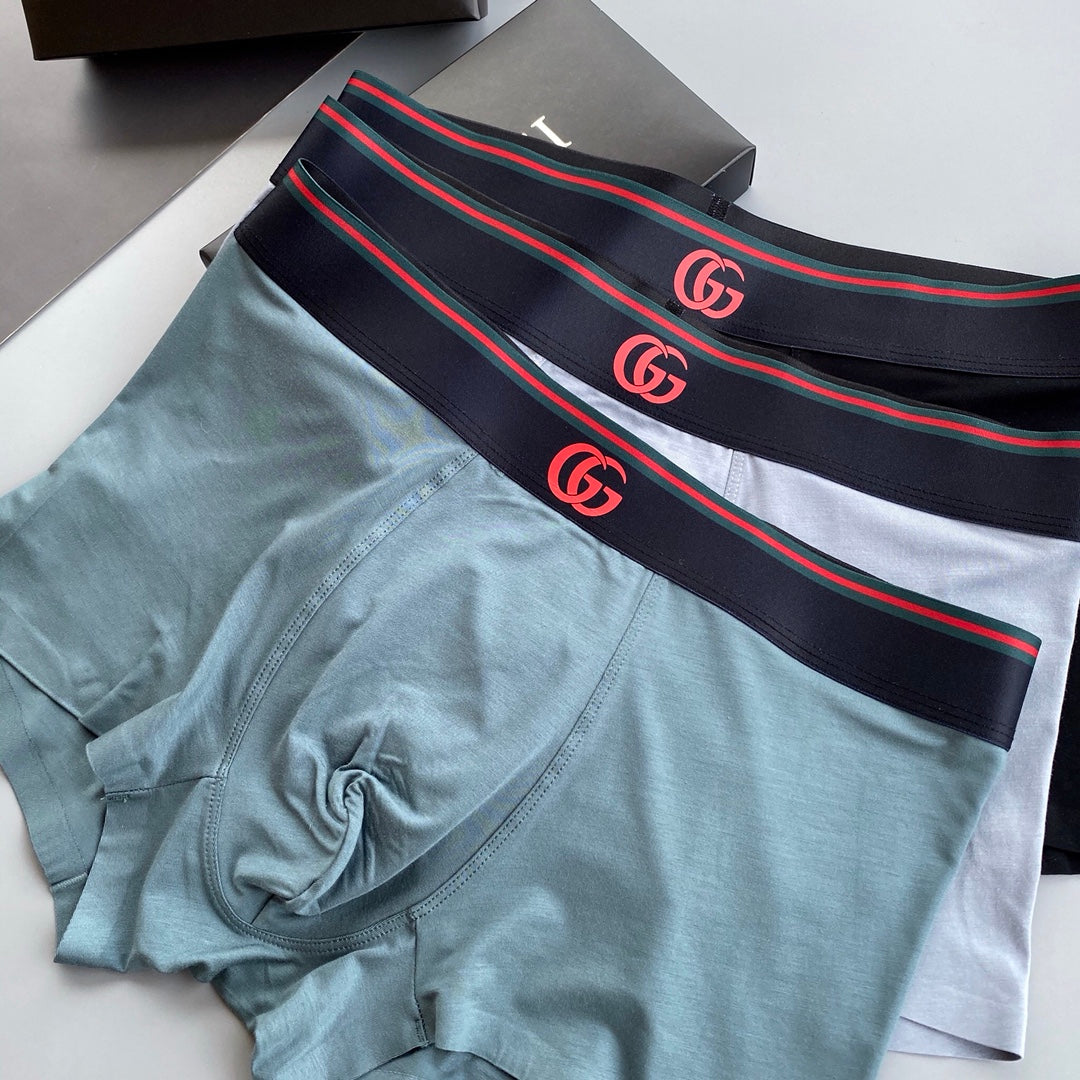Gucci Modal Men’s Boxer Briefs 3-Pack - Image 2