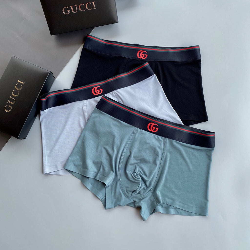 Gucci Modal Men’s Boxer Briefs 3-Pack - Image 5