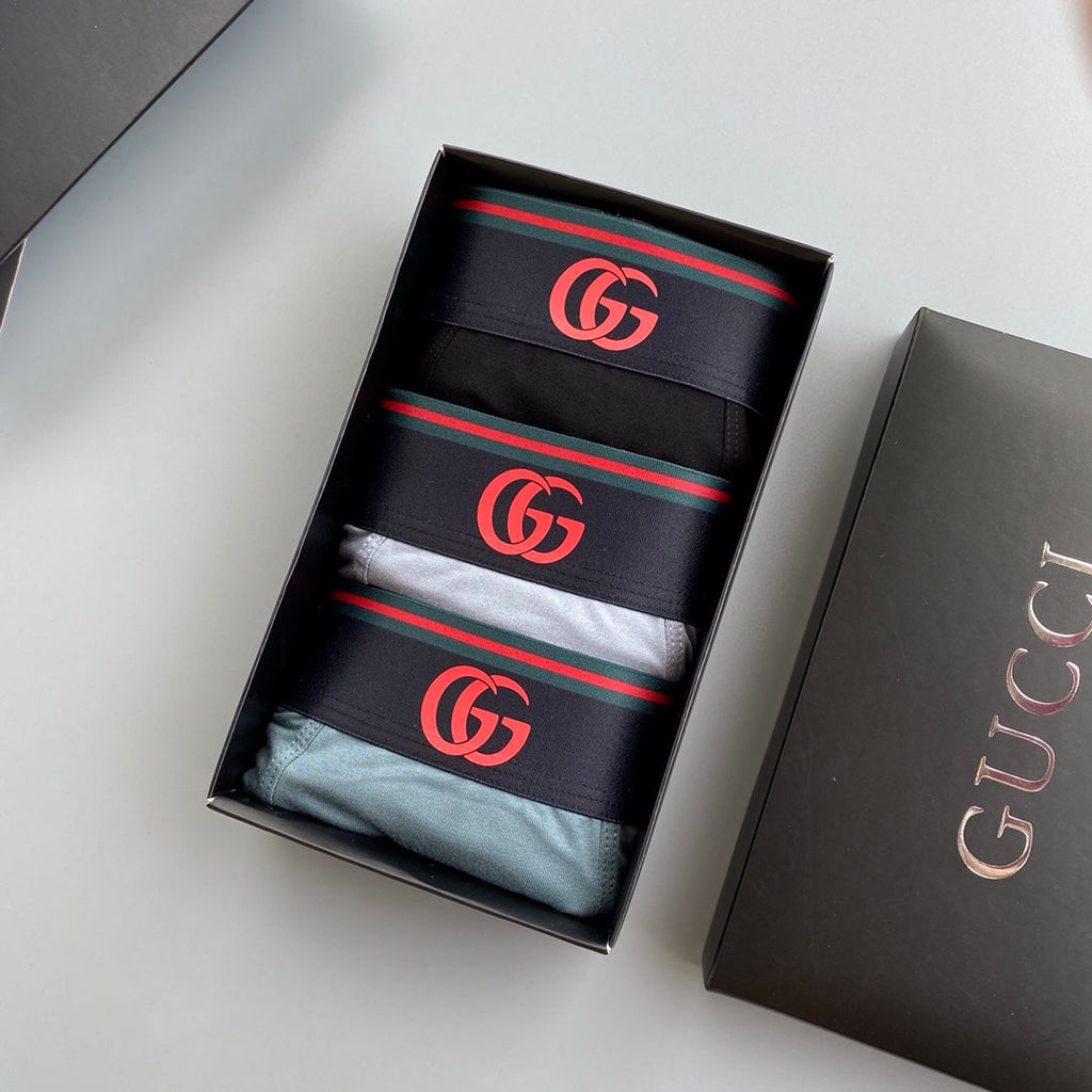Gucci Modal Men’s Boxer Briefs 3-Pack - Image 4