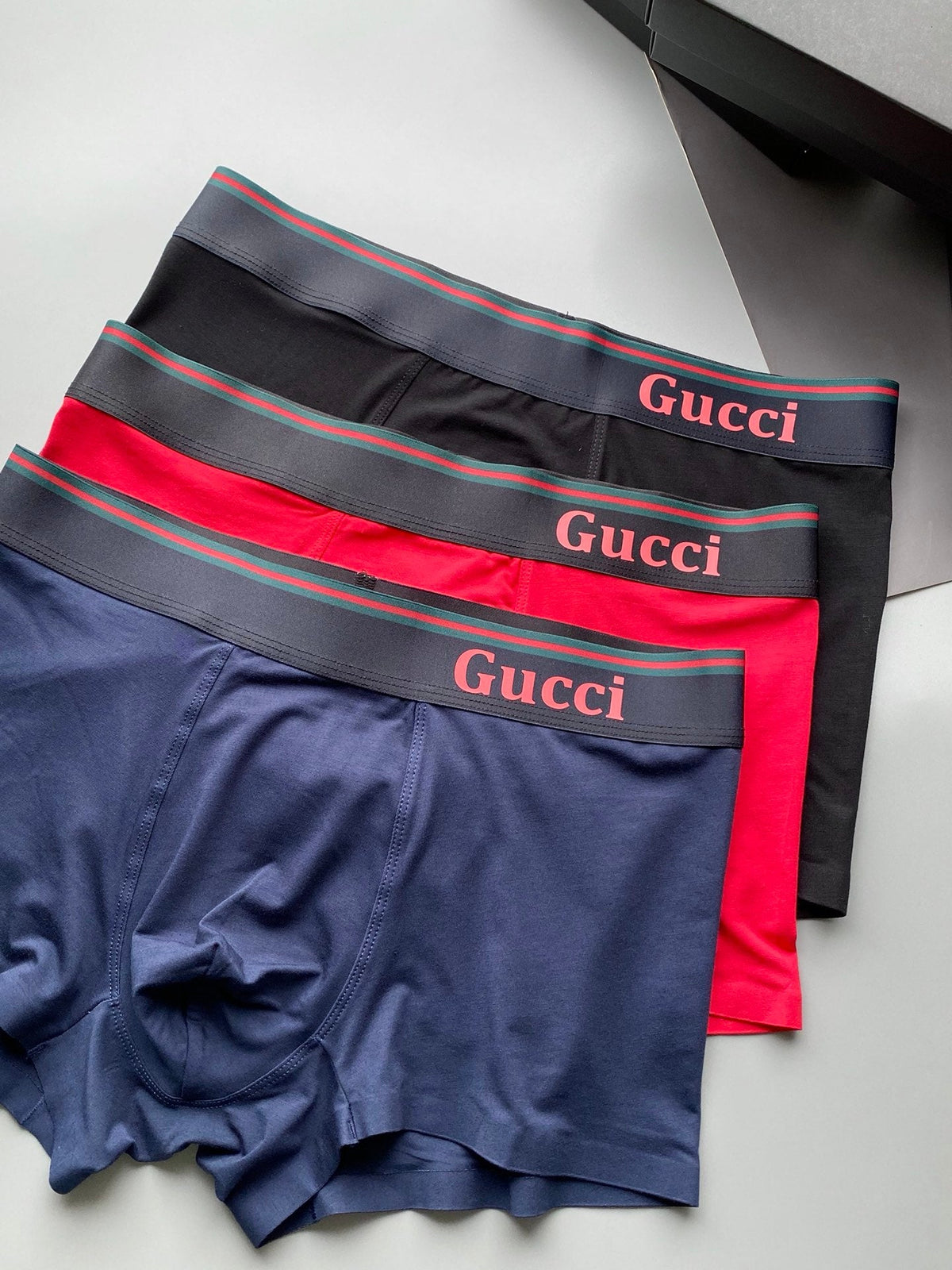 Gucci Modal Men’s Boxer Briefs 3-Pack - Image 4