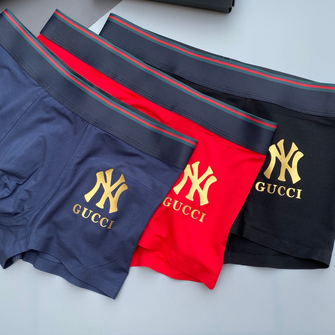Gucci Modal Crew Socks 3-Pack - Image 3