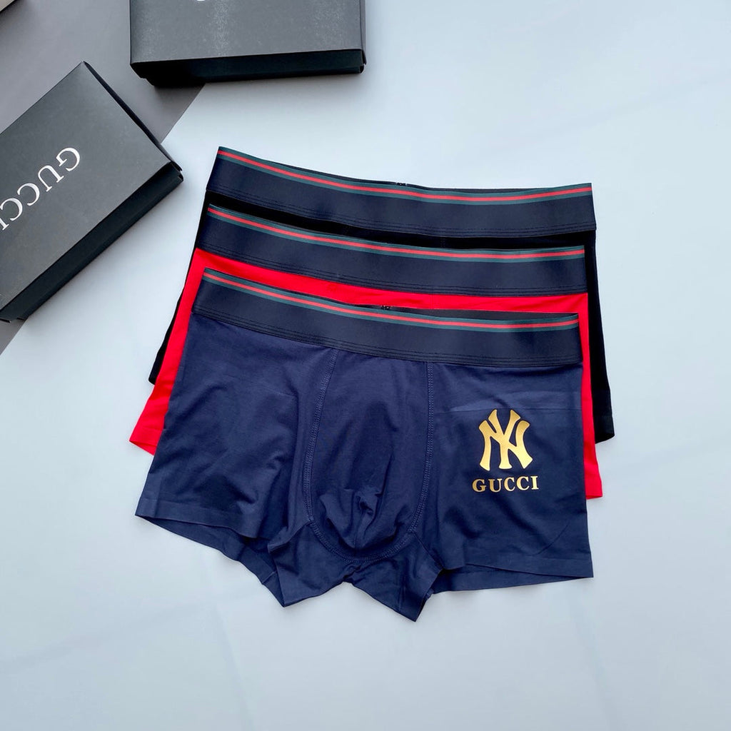 Gucci Modal Crew Socks 3-Pack - Image 5
