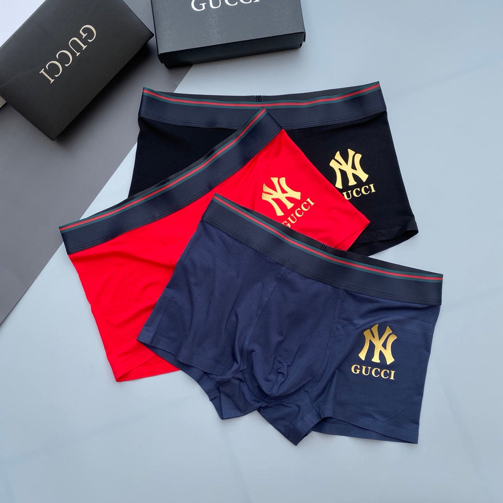 Gucci Modal Crew Socks 3-Pack - Image 1