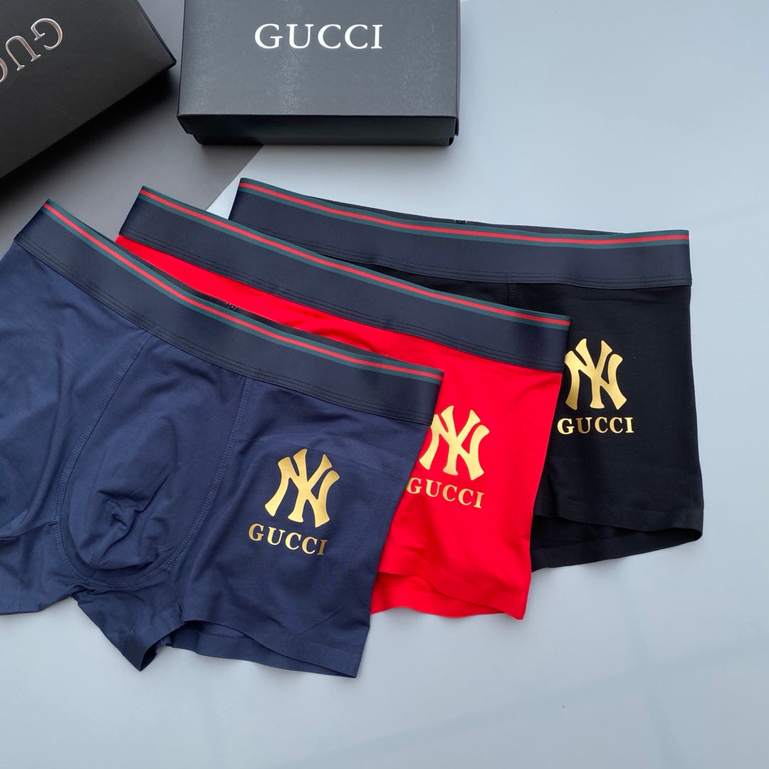 Gucci Modal Crew Socks 3-Pack - Image 2