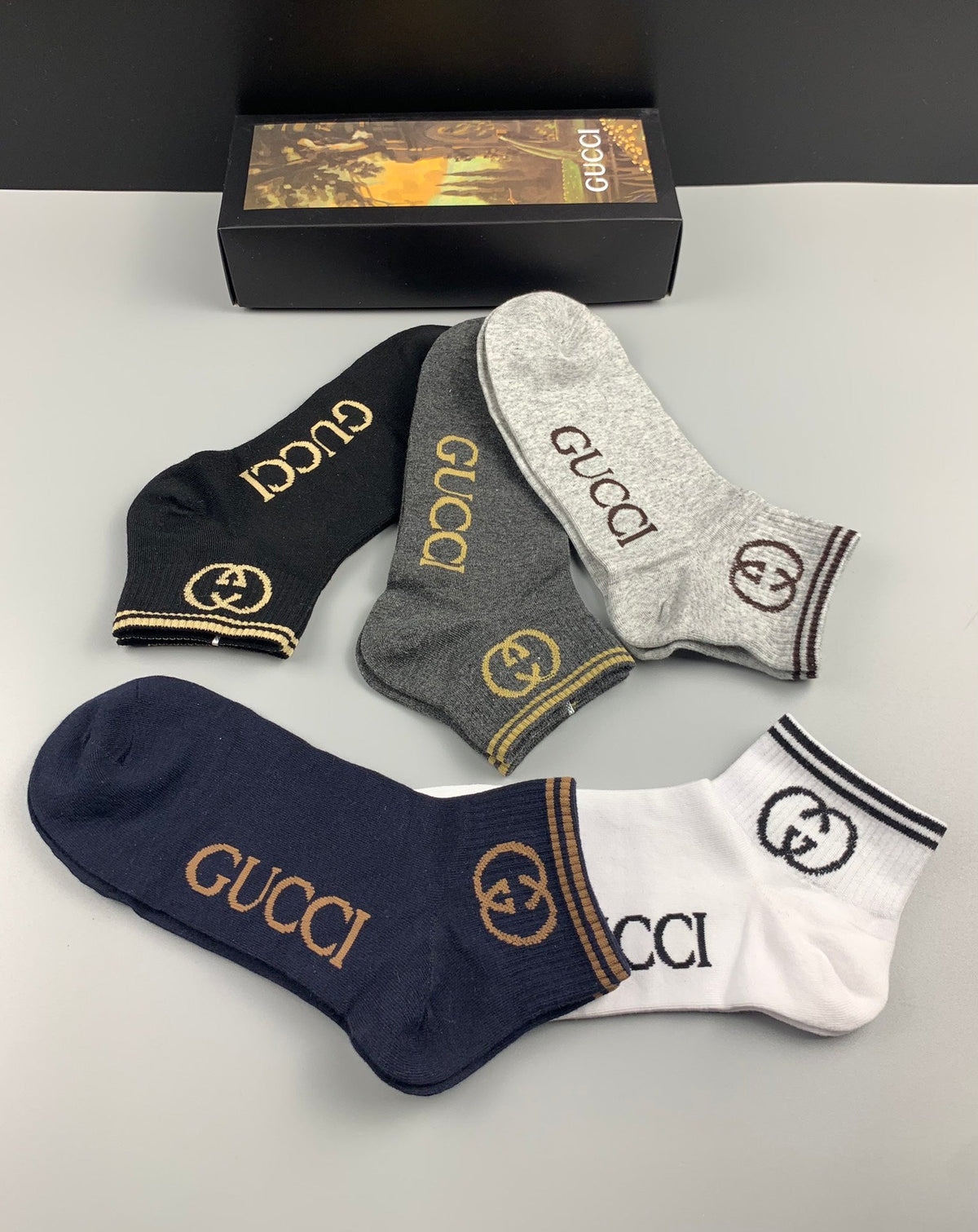 Gucci Cotton Men’s Essentials 5-Pack - Image 5