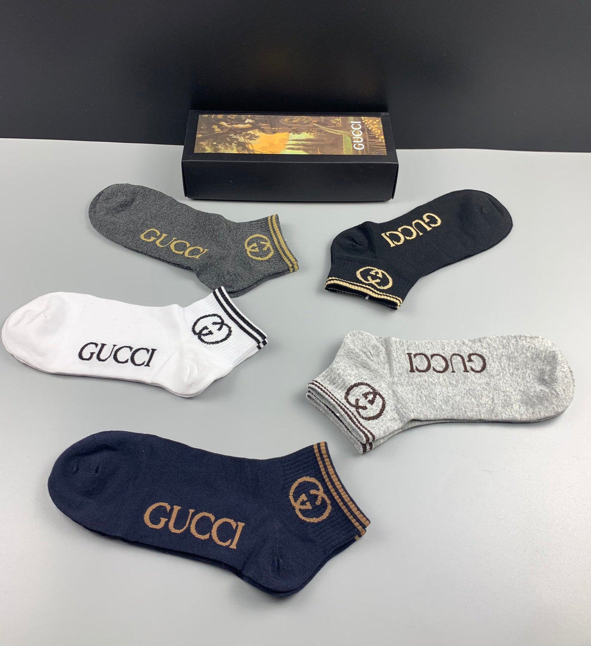 Gucci Cotton Men’s Essentials 5-Pack - Image 3
