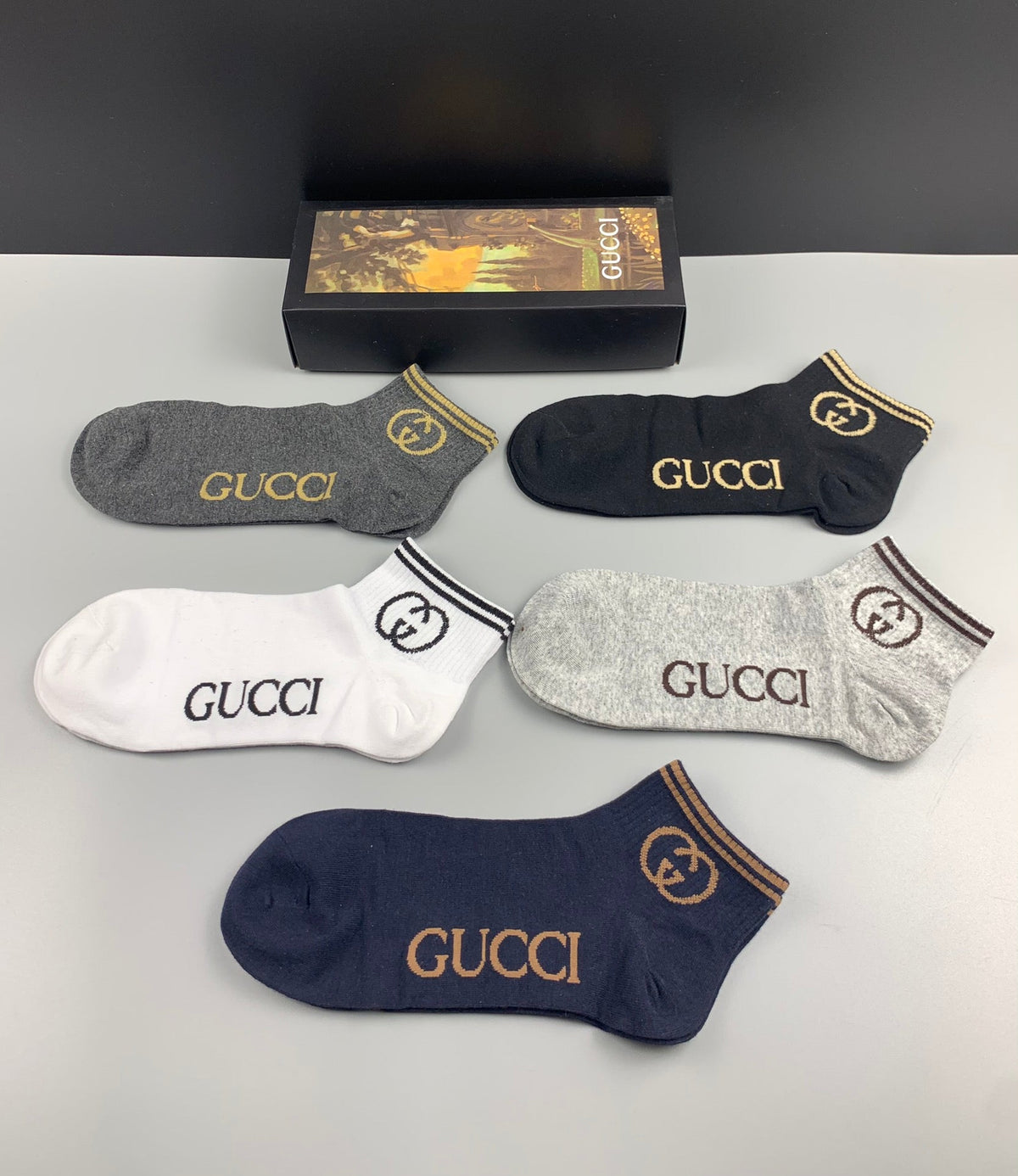 Gucci Cotton Men’s Essentials 5-Pack - Image 2