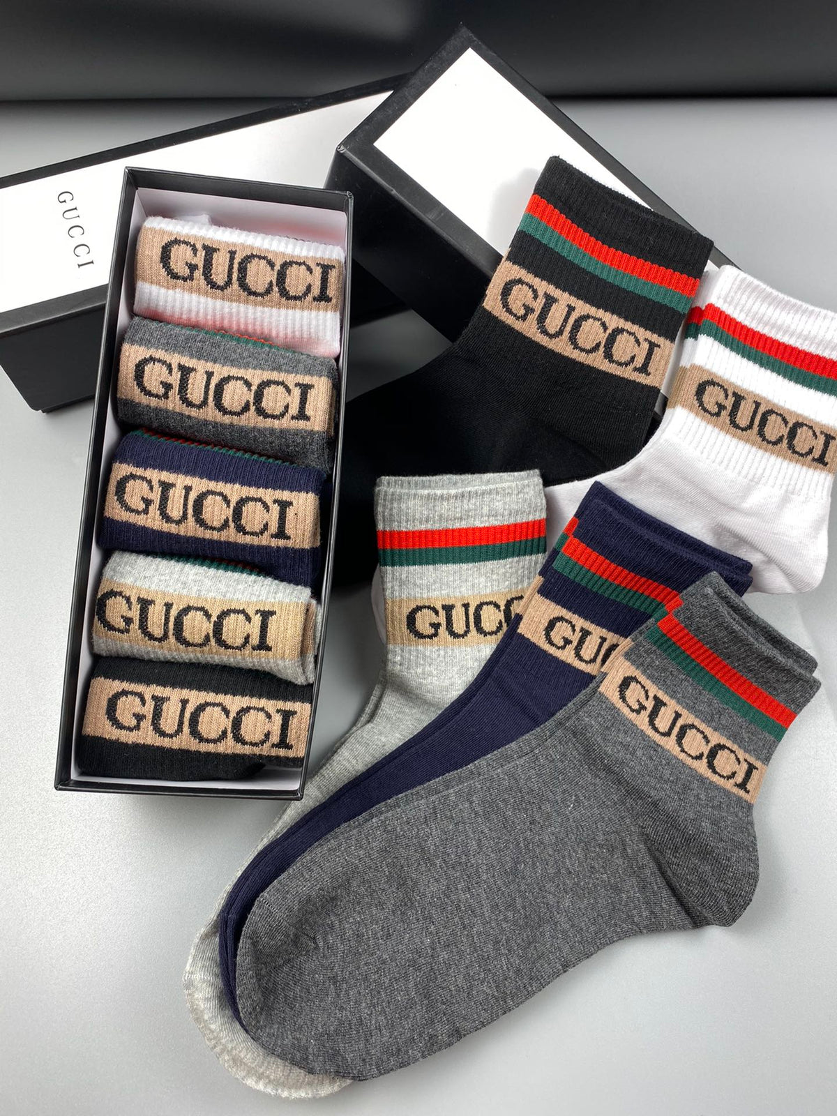 Gucci Men’s Essentials 5-Pack - Image 5