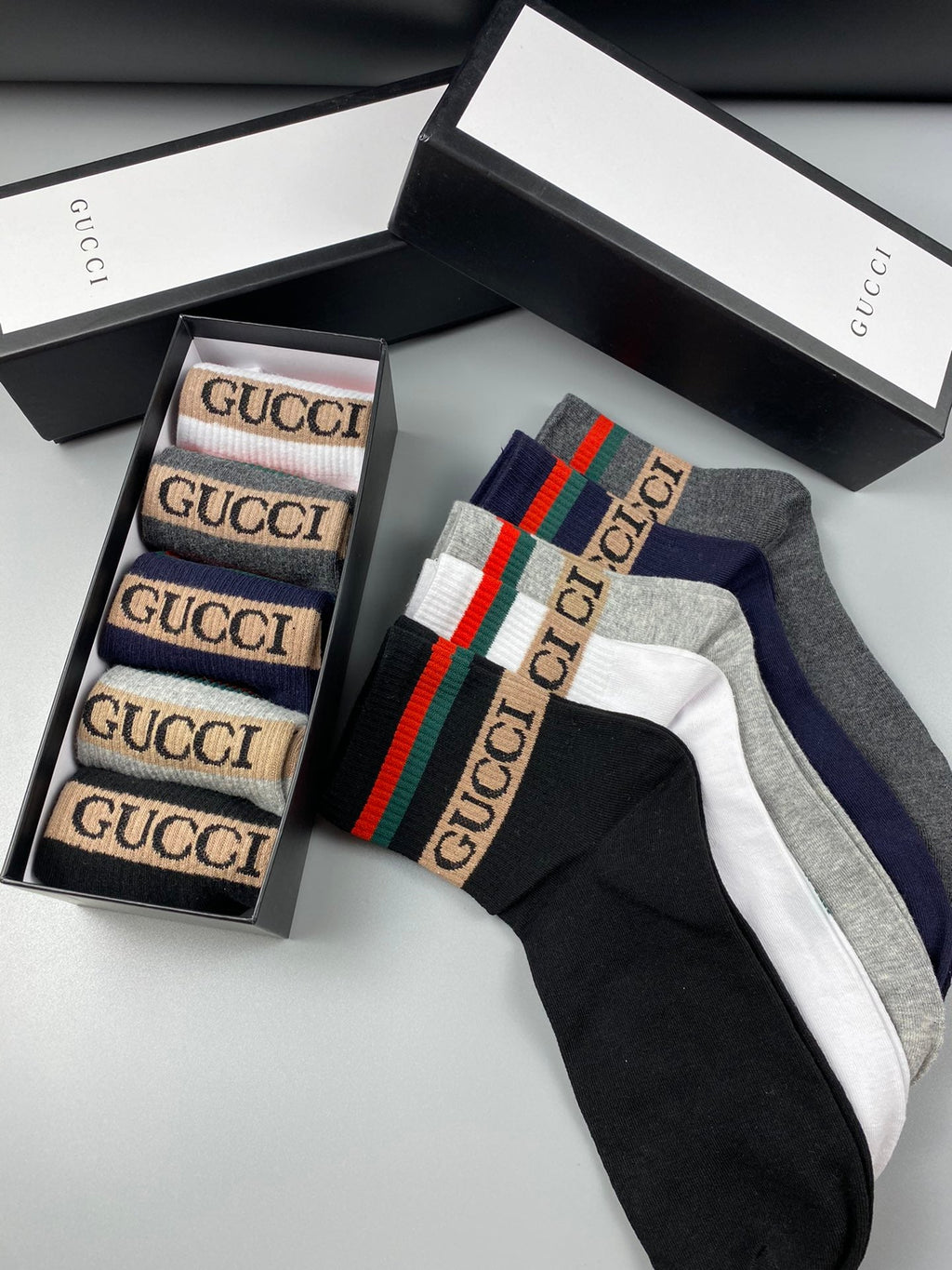 Gucci Men’s Essentials 5-Pack - Image 4