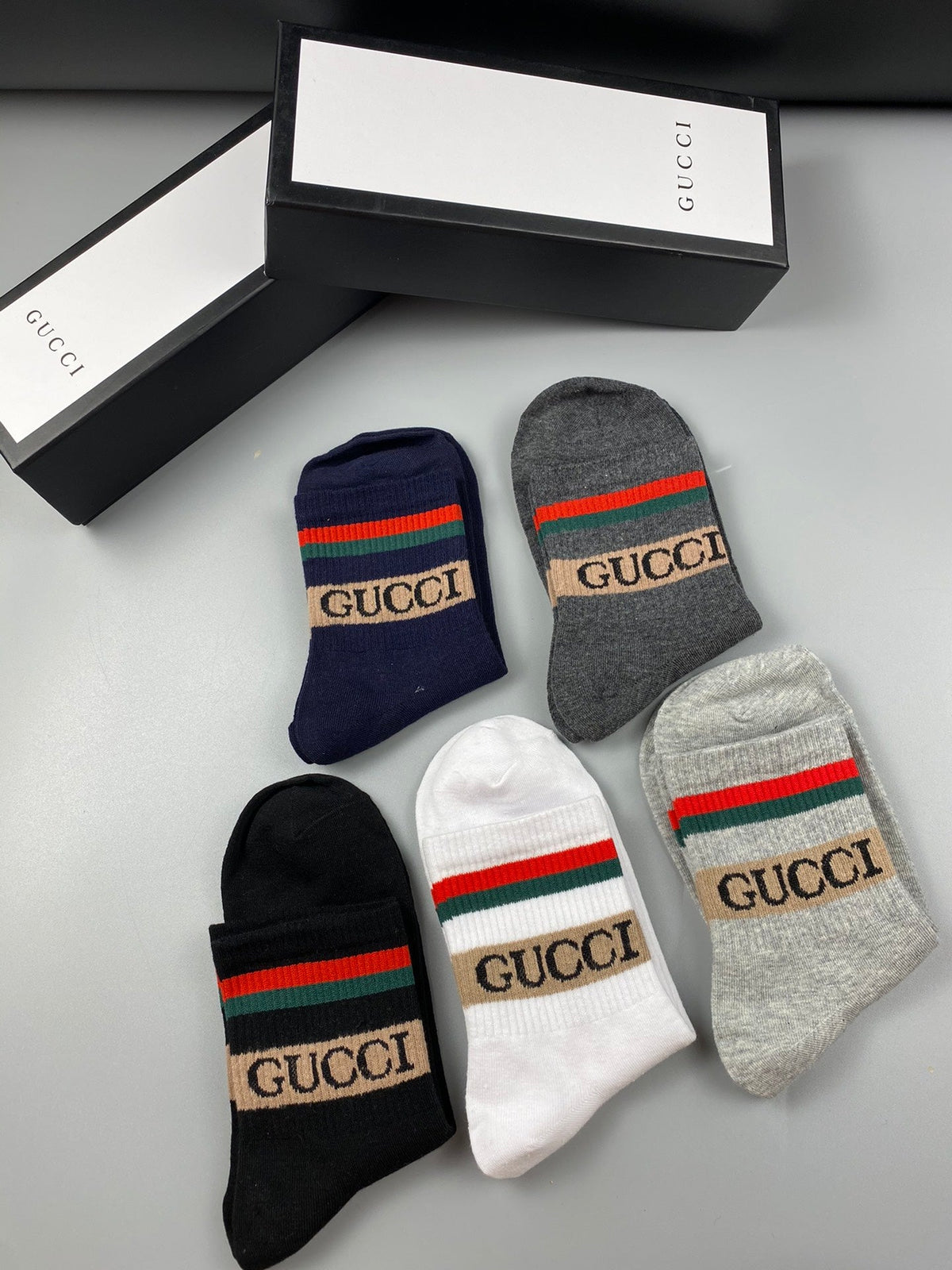 Gucci Men’s Essentials 5-Pack - Image 2