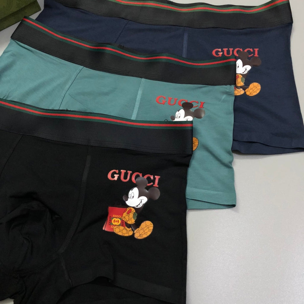 Gucci Modal Crew Socks 3-Pack - Image 2