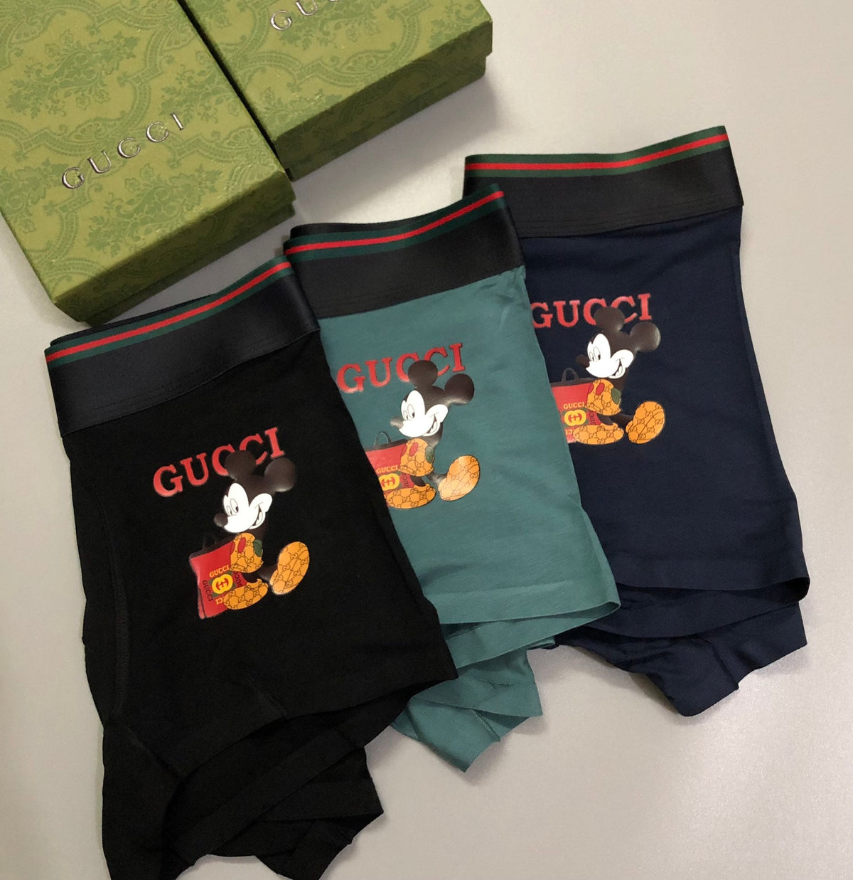 Gucci Modal Crew Socks 3-Pack - Image 3