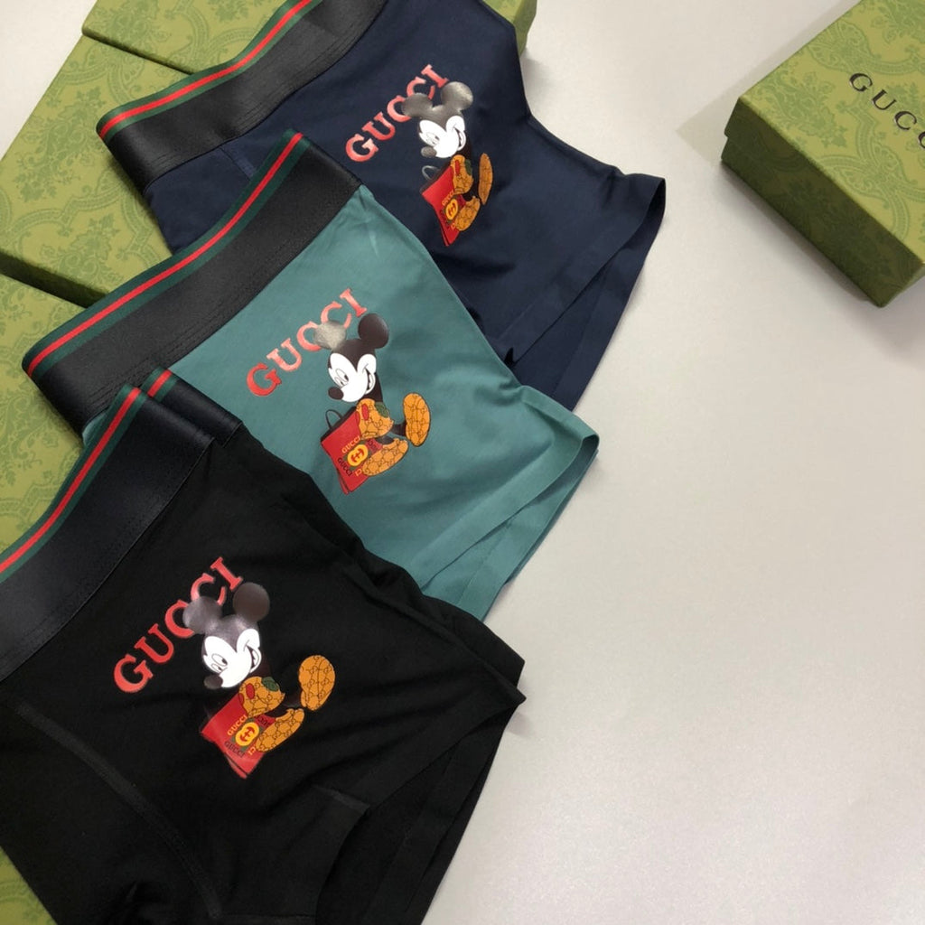 Gucci Modal Crew Socks 3-Pack - Image 4