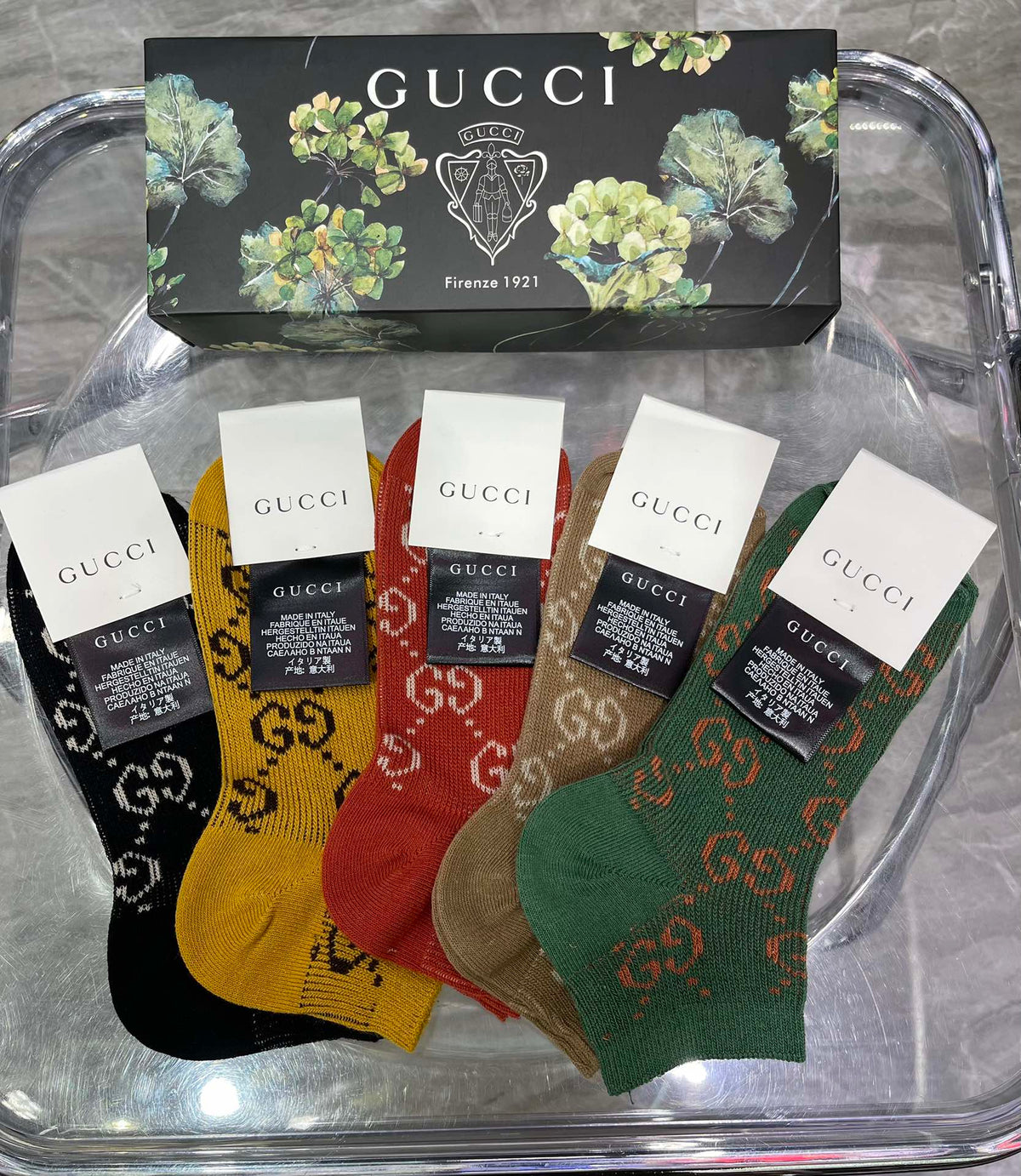 Gucci Cotton Men’s Essentials 5-Pack - Image 2