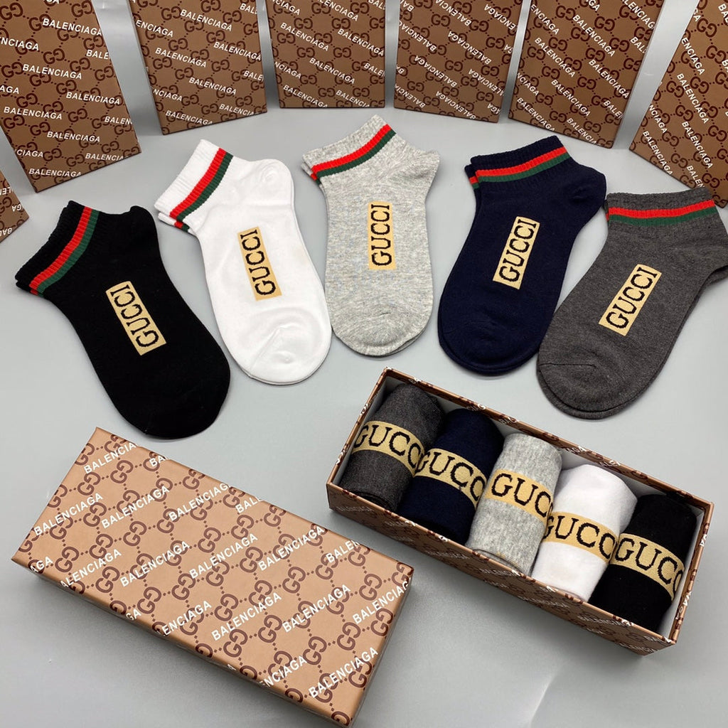 Gucci Cotton Men’s Essentials 5-Pack - Image 1