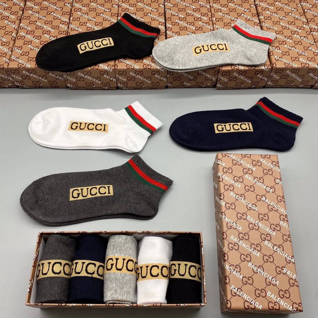 Gucci Cotton Men’s Essentials 5-Pack - Image 3