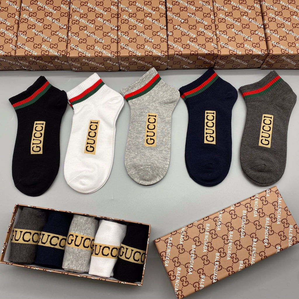 Gucci Cotton Men’s Essentials 5-Pack - Image 2