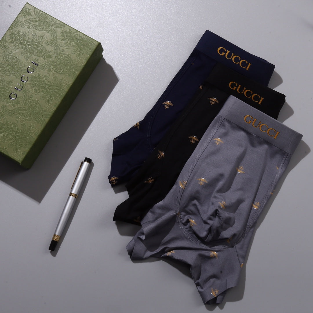 Gucci Modal Men’s Boxer Briefs 3-Pack - Image 7