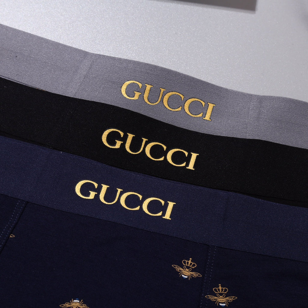Gucci Modal Men’s Boxer Briefs 3-Pack - Image 2
