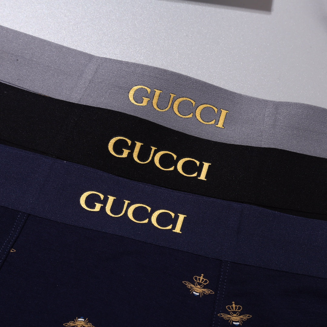 Gucci Modal Men’s Boxer Briefs 3-Pack - Image 2