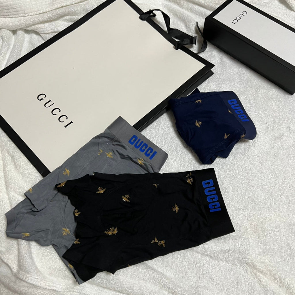 Gucci Modal Men’s Boxer Briefs 3-Pack - Image 6
