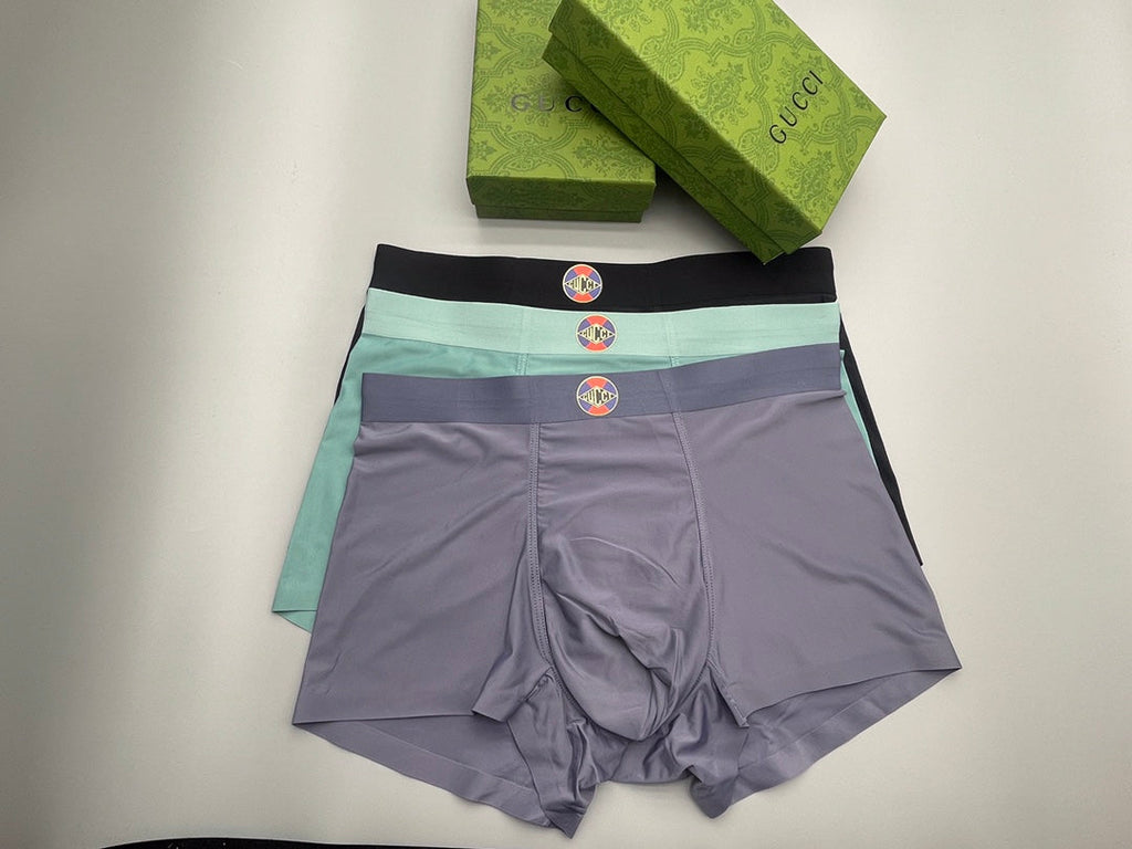 Gucci Ice Silk Men’s Boxer Briefs 3-Pack - Image 1