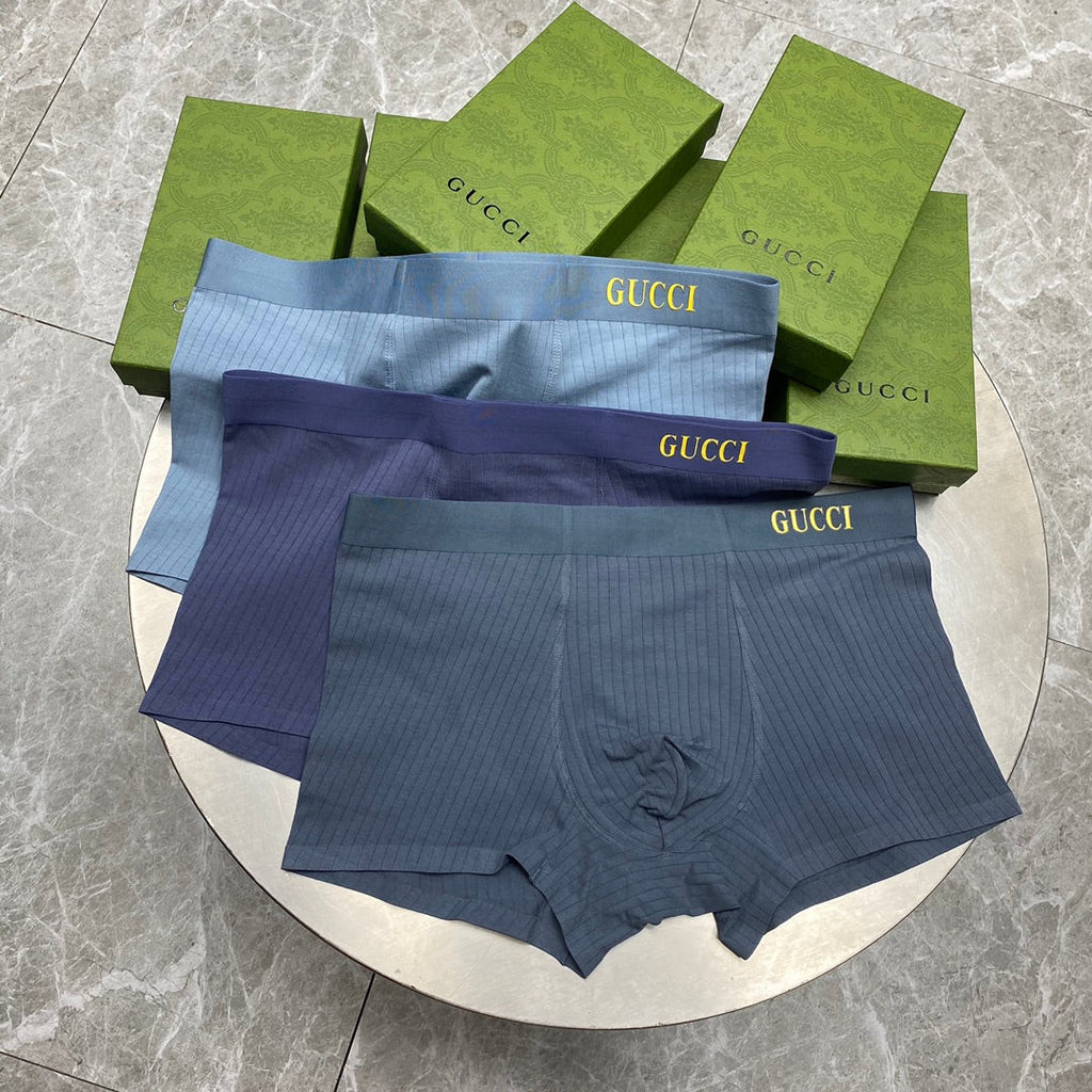 Gucci Men’s Boxer Briefs 3-Pack - Image 1
