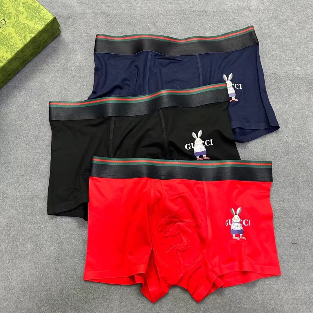 Gucci Modal Men’s Boxer Briefs 3-Pack - Image 1