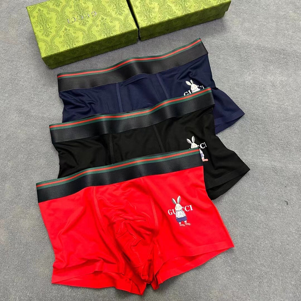 Gucci Modal Men’s Boxer Briefs 3-Pack - Image 2
