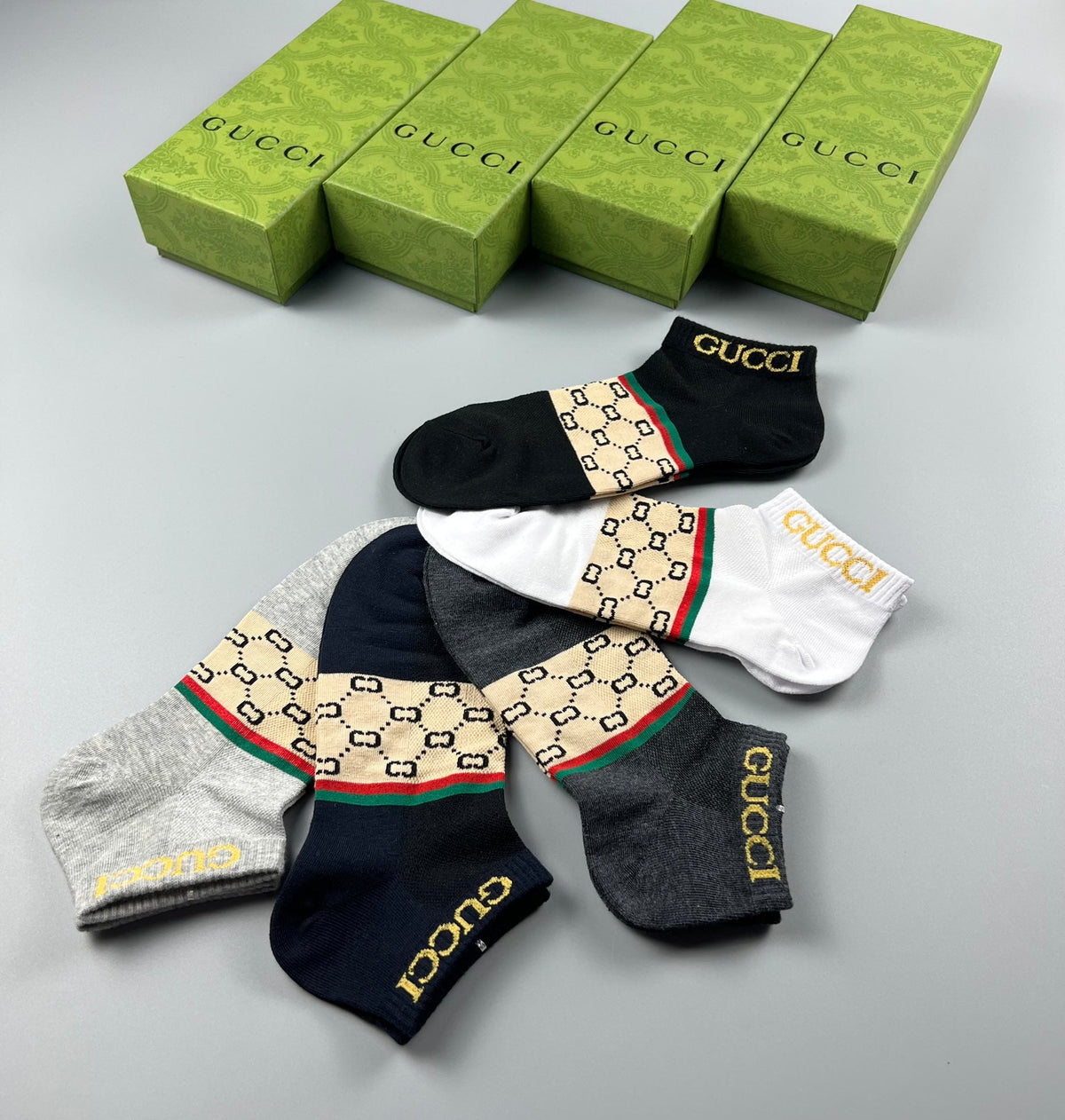 Gucci Cotton Men’s Essentials 5-Pack - Image 8