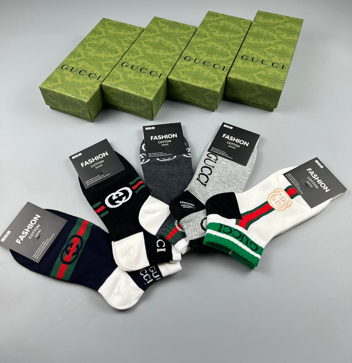 Gucci Cotton Men’s Essentials 5-Pack - Image 7