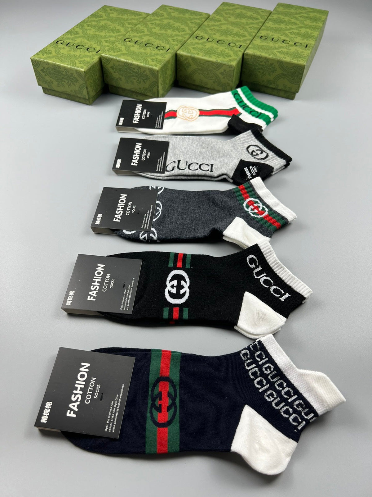Gucci Cotton Men’s Essentials 5-Pack - Image 9