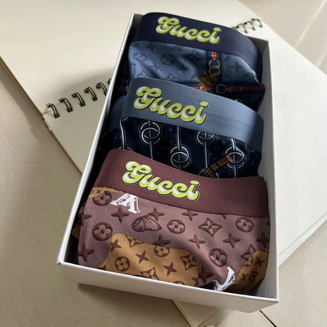 Gucci Ice Silk Men’s Boxer Briefs 3-Pack - Image 7