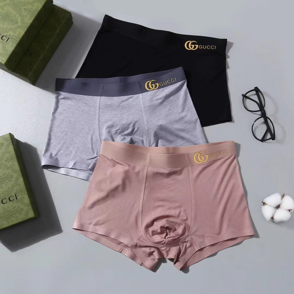 Gucci Modal Men’s Boxer Briefs 3-Pack - Image 2