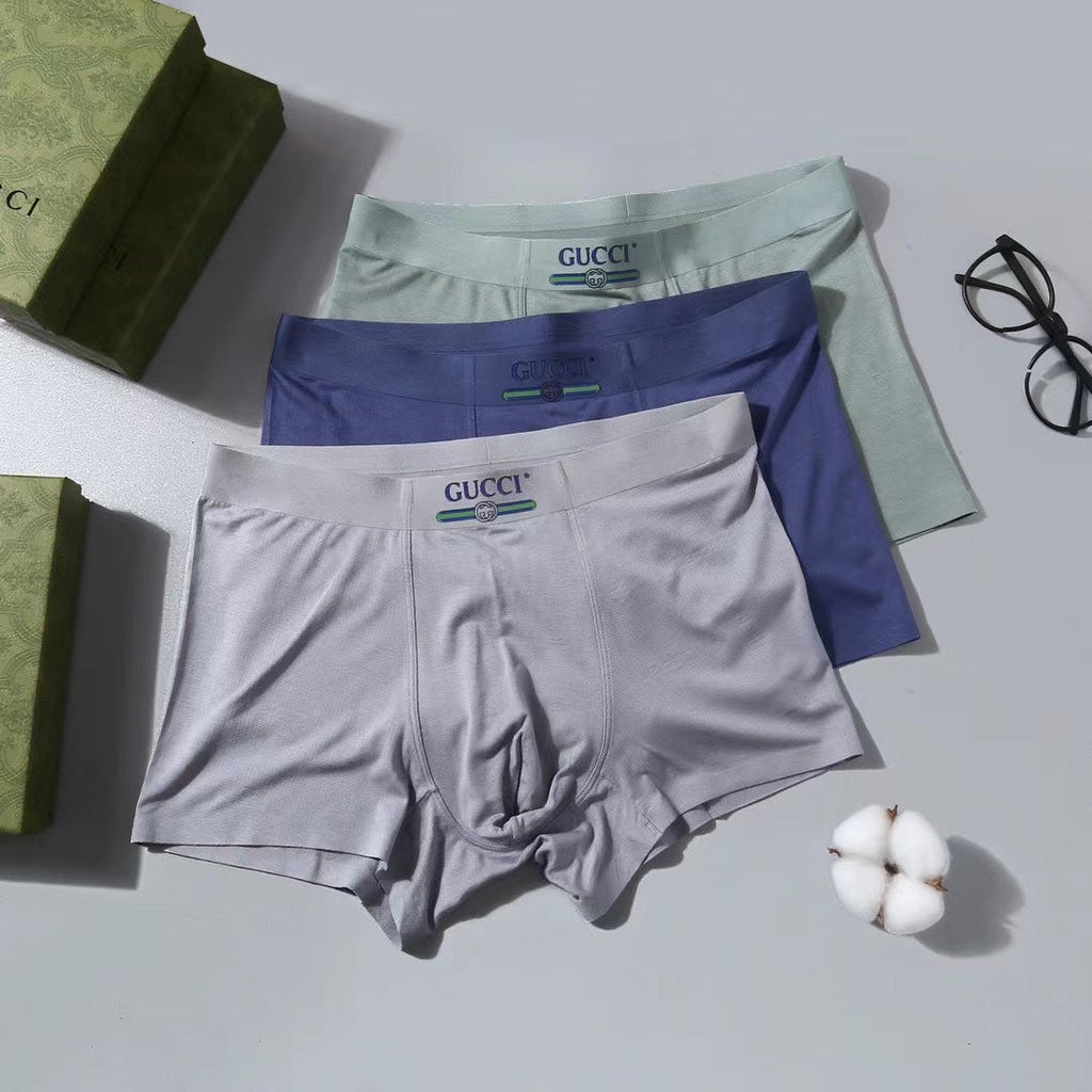 Gucci Modal Men’s Boxer Briefs 3-Pack - Image 1